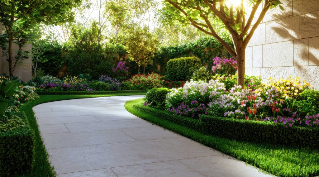 Lütz Galabau Limburg - Pflastersteingestaltung und Blumenbeetanlagen